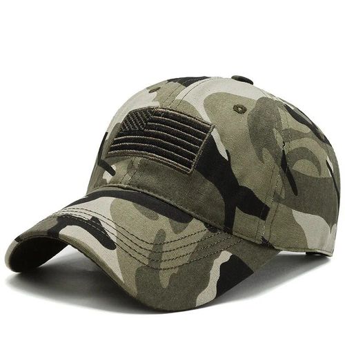 Casquette De Sport En Plein Air Brodée Pour Hommes,Chapeaux De Canard Fins,Casquette De L'armée De Baseball,Chapeaux De Cyclisme,Course À Pied,Randonnée,Pare-Soleil,Langue - Type Camouflage