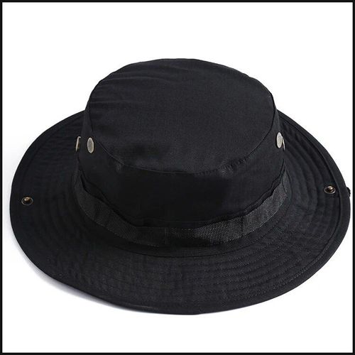 Casquette Tactique Militaire De Sniper Airsoft,Couvre-Chef De L'armée De Camouflage Pour Hommes Et Femmes,Chapeaux De Soleil,Seau En Plein Air,Boonie,Pêche Et Randonnée X026 - Type 5black