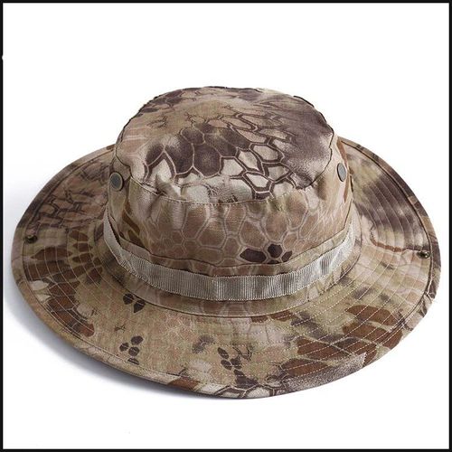 Casquette Tactique Militaire De Sniper Airsoft,Couvre-Chef De L'armée De Camouflage Pour Hommes Et Femmes,Chapeaux De Soleil,Seau En Plein Air,Boonie,Pêche Et Randonnée X026 - Type 10my