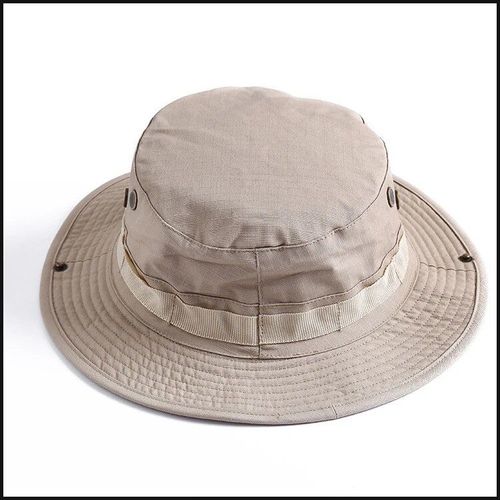 Casquette Tactique Militaire De Sniper Airsoft,Couvre-Chef De L'armée De Camouflage Pour Hommes Et Femmes,Chapeaux De Soleil,Seau En Plein Air,Boonie,Pêche Et Randonnée X026 - Type 6khaki