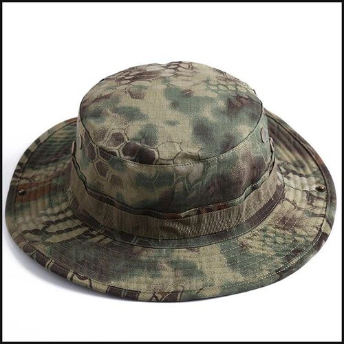 Casquette Tactique Militaire De Sniper Airsoft,Couvre-Chef De L'armée De Camouflage Pour Hommes Et Femmes,Chapeaux De Soleil,Seau En Plein Air,Boonie,Pêche Et Randonnée X026 - Type 9mg