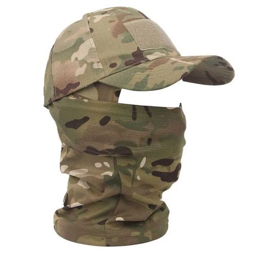 Casquettes De Baseball Dularmy Pour Hommes Et Femmes,Capuche Militaire,Chapeaux De Soleil D'été Snapback,Cagoule Camsolomon Extérieure,Demi-Masque De Ski,2023 - Type Cp