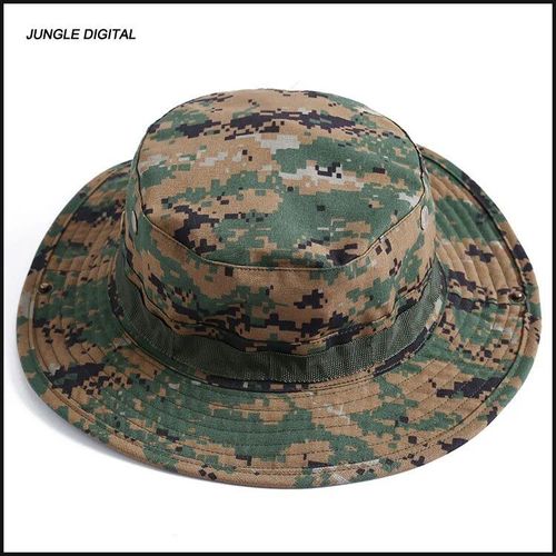 Chapeau De Camouflage Boonie Tactique De L'armée Américaine,Chapeaux Seau Militaire Multicam Panama,Casquette D'été,Chasse Randonnée En Plein Air,Casquettes De Soleil Pour Hommes #Z