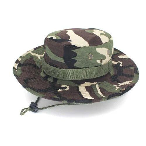 Chapeau De Chasse En Coton Lavé Pour Hommes Et Femmes,Casquette De Soleil De Voyage,Chapeaux De Poisson Suffolk,Casquette De Sport Boonie,Coton Sergé,Ruisseau Militaire Camsolomon,Style E27 - Type A