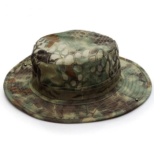 Chapeau De Camouflage De L'armée Américaine,Casquette De Seau Militaire Tactique,Casquette De Soleil De Randonnée De Chasse En Plein Air D'été Pour Hommes Et Femmes - Type Gp