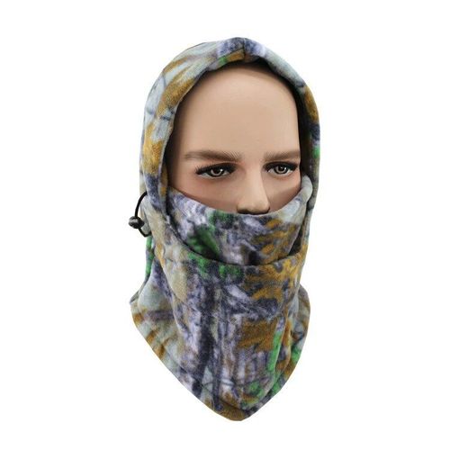 Chapeau De Cagoule Thermique En Polaire Pour Homme Et Femme,Cache-Cou À Capuche,Pour L'hiver,La Chasse,Le Poisson,Masque Facial Complet,Ski,Casquette Tactique Militaire - Type Ruins 02