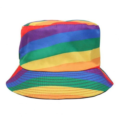 Chapeau De Bloc De Documents Arc-En-Ciel Pour Femmes Et Hommes,Chapeau De Bassin Portable Réversible,Chapeau De Soleil Extérieur D'été,Chapeau De Poisson Coloré,Chapeau De Suffolk,Mode,E27 - Type B