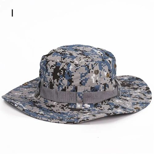 Chapeau De Randonnée En Coton Pour Hommes,Casquettes Safari,Chapeau Anderboonie Militaire,Casquette De Pêche Et De Chasse,Chapeau De Soleil D'été Pour Hommes,E27 - Type Color I