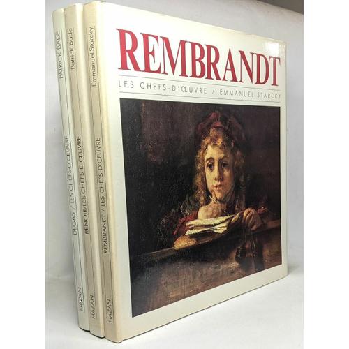 3 Volumes ""Les Chefs-D'oeuvre: Degas - Renoir - Rembrandt