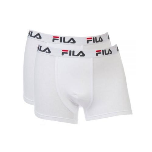 Vetements: Boxer Fila Pack 2 Blanc-Taille-M