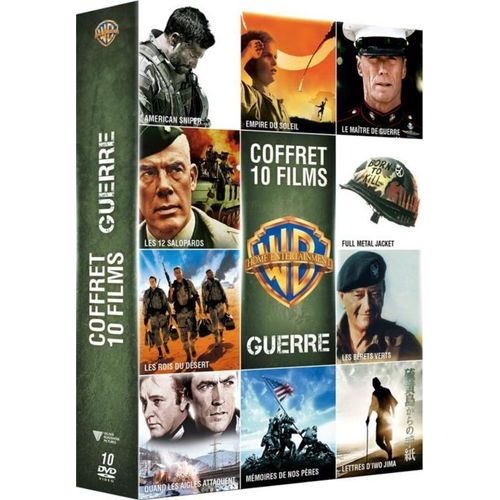 Collection De 10 Films De Guerre Warner - Pack