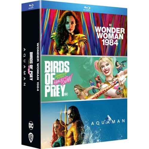 Aquaman + Birds Of Prey + Wonder Woman 1984 - Pack - Blu-Ray