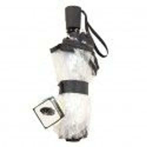 Parapluie pliant ouverture automatique / Transparent - Noir