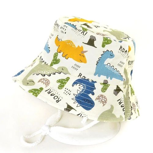 Chapeau D'été En Coton Fin Pour Bébé,Chapeau De Pêcheur À Motifs D'animaux,Protection Solaire Pour Enfants,Casquette De Bassin - Type Hat1
