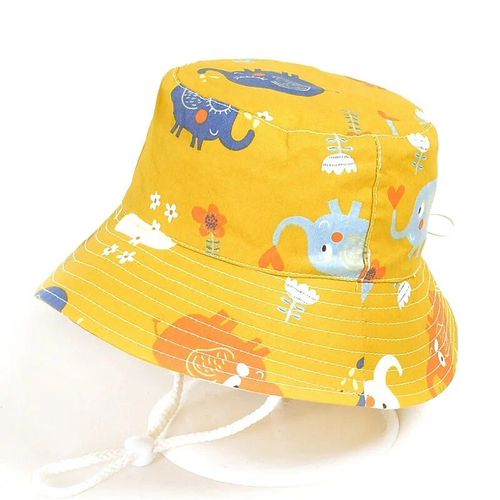 Chapeau D'été En Coton Fin Pour Bébé,Chapeau De Pêcheur À Motifs D'animaux,Protection Solaire Pour Enfants,Casquette De Bassin - Type Hat4