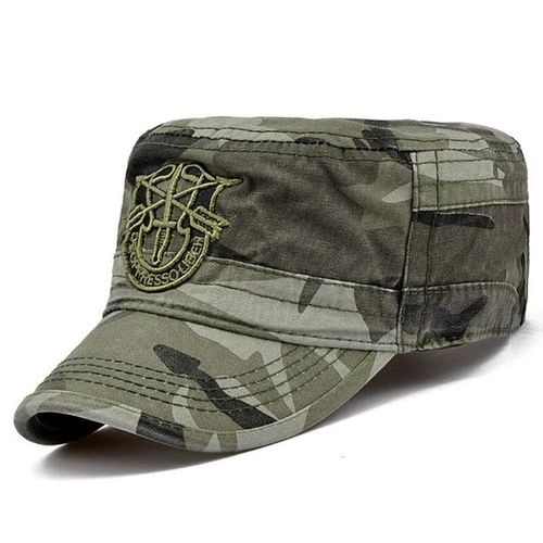 Chapeau En Coton Brodé Camsolomon Pour Hommes,Casquette Du Corps Des Marines Des États-Unis,Chapeaux Militaires,Chapeau Haut De Forme Plat,Marine Américaine,2019 - Type Camouflage 4
