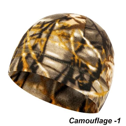 Chapeau D'extérieur Smile Pour Hommes Et Femmes,Casquettes De Camping Et De Randonnée,Casquettes Chaudes Coupe-Vent,Pêche,Cyclisme,Chasse,Casquette Militaire,Automne,Hiver - Type Camouflage-1