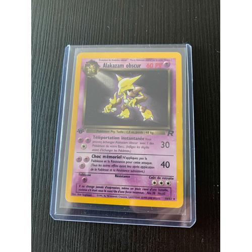 Pokemon Japanese Base Set Alakazam Holo CGC 8.5 海外 即決-