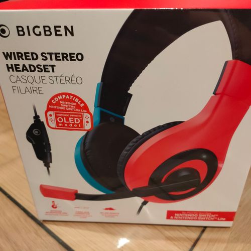 Casque Switch V1 Bleu + Rouge