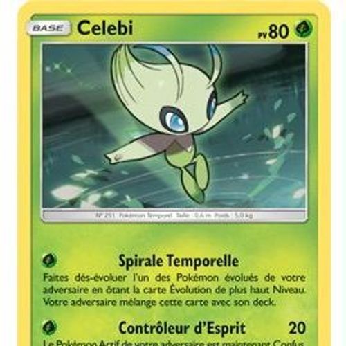 Carte Pokemon Celebi Holo Sl11 Harmonie Des Esprits 4 / 236 