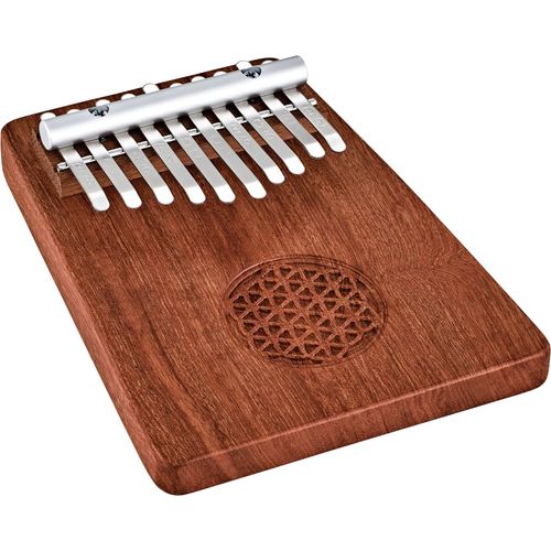 Meinl Sonic Energy Solid Kalimba 10 Flower Of Life Zambesi Redwood