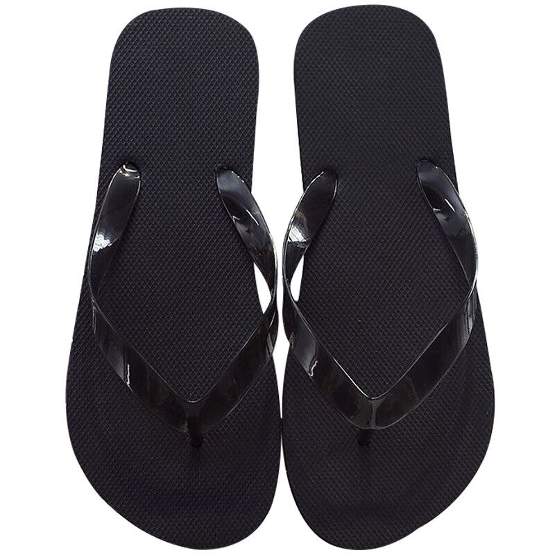 Sandales De Base En Caoutchouc Pour Hommes,Pantoufles D't,...