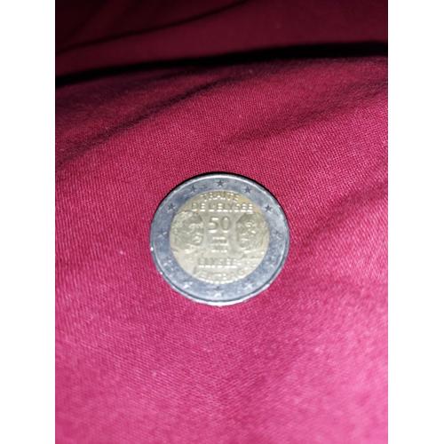 2 Euro Traite De L Elysee