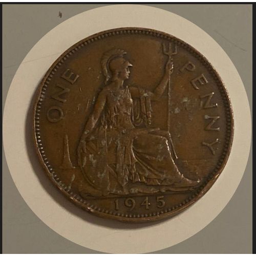 One Penny Royaume-Uni 1945