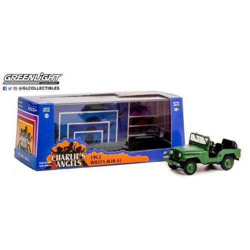 Jeep Willys M38 A1 Charlie's Angels 1952 1/43 Greenlight