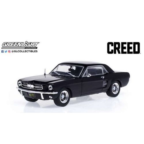 Ford Mustang Adonis Creed's - Noir Mat 1967 1/43 Greenlight