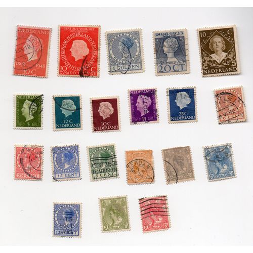 Pays-Bas- Lot De 20 Timbres Oblitérés- Reines