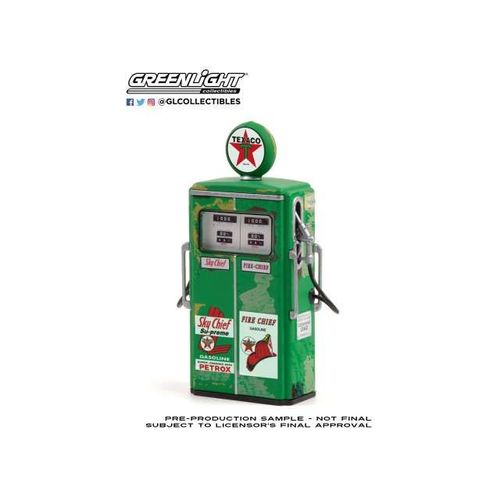 Pompe À Essence Texaco 1954 1/18 Greenlight-Greenlight