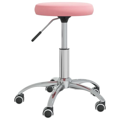 Vidaxl Chaise De Salle À Manger Rose Velours
