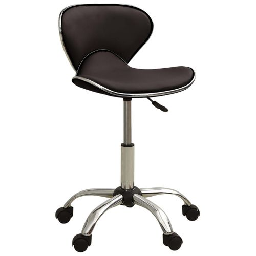 Vidaxl Chaise De Bureau Marron Similicuir