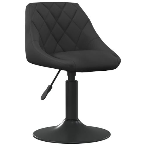 Vidaxl Chaise De Salle À Manger Noir Velours