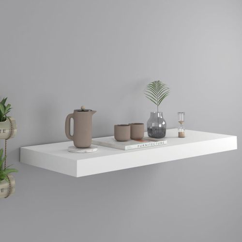 Vidaxl Étagère Murale Flottante Blanc 60x23,5x3,8 Cm Mdf