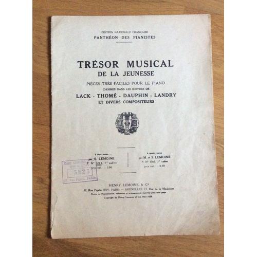 Tresor Musical De La Jeunesse N° 1201