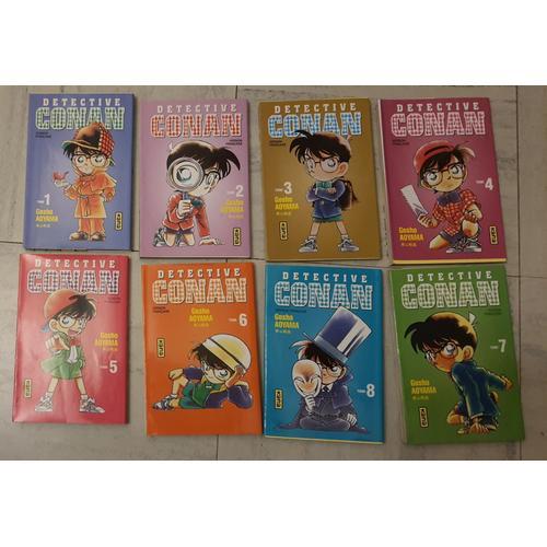 Detective Conan - Aoyama Goshô - Kana - Lot Petit Livres Bd Manga Tome N° 1 - 2 - 3 - 4 - 5 - 6 - 7 - 8