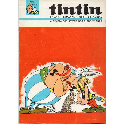 Tintin Hebdomadaire Rare Édition Portugal