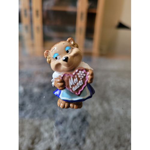 Jouet Figurine Kinder - Collection Ours - Oursonne "Je T'aime"