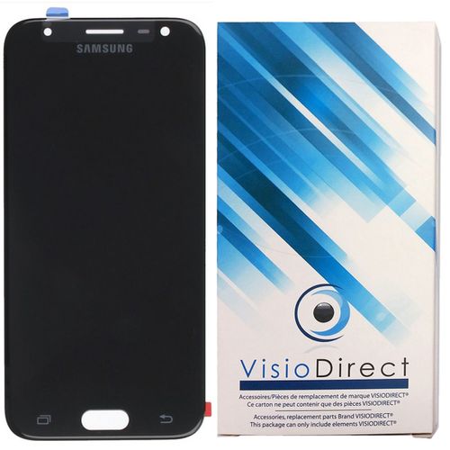 Visiodirect® Ecran Complet Pour Samsung Galaxy J3 2017 Sm-J330f Téléphone Portable Noir Vitre Tactile + Écran Lcd