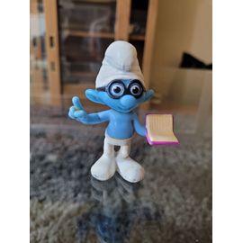 Jouet Figurine Les Schtroumpfs - Schtroumpf Étudiant - Collection Mac Donalds Happy Meal