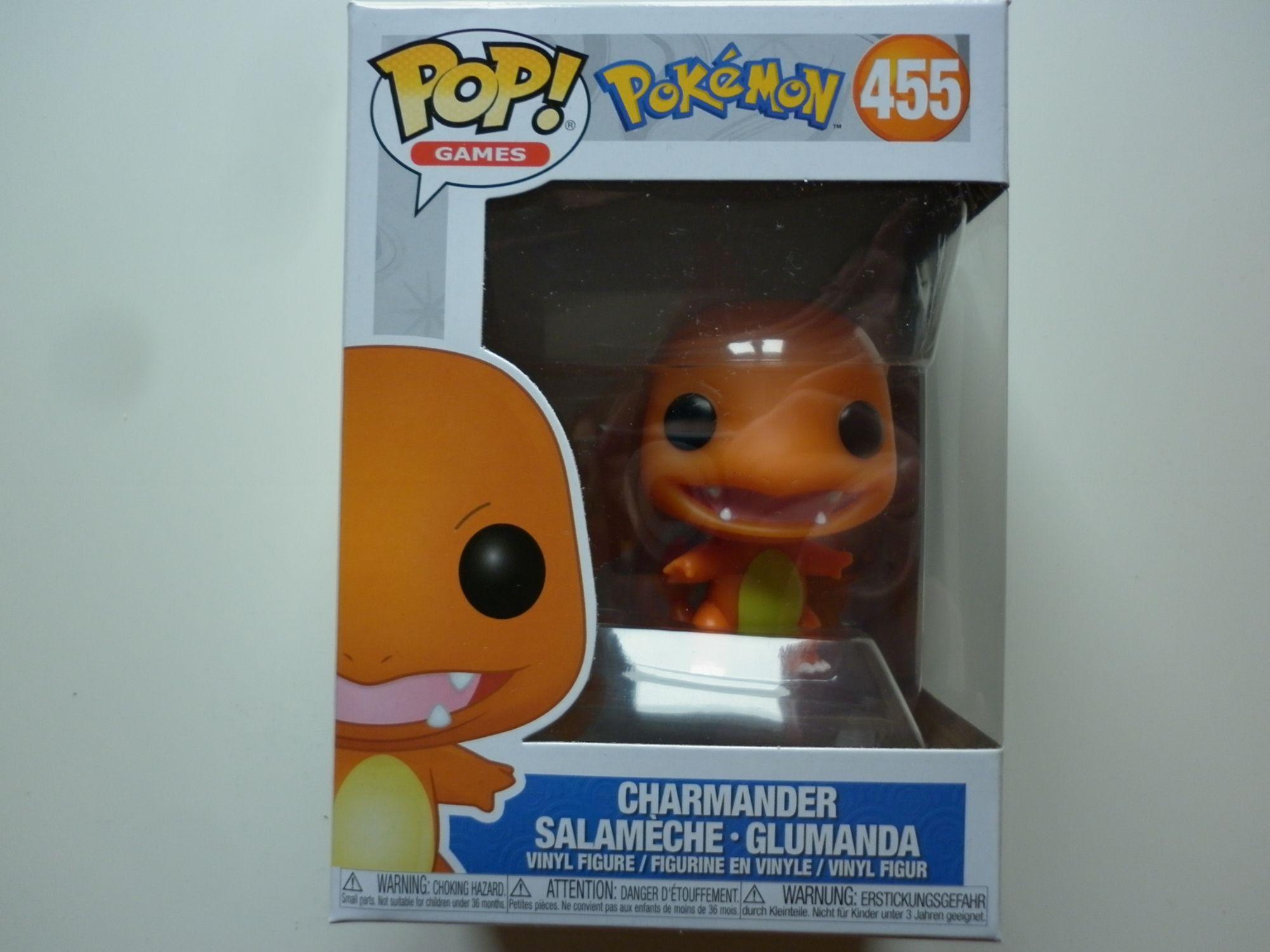 Pokemon Salaméche Figurine Pop N°455 - Figurines