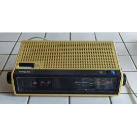 Vintage : Radio Reveil Philips des années 70 ! - Horlogerie (3533532)