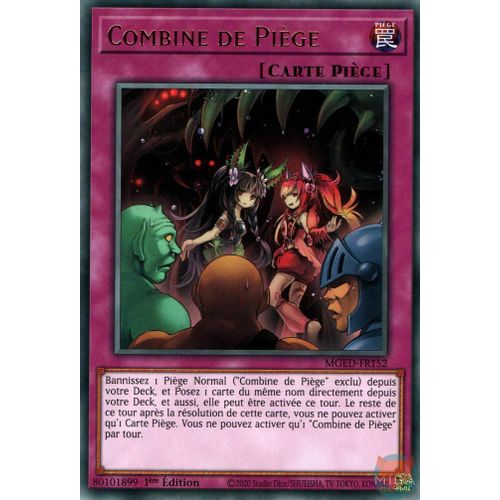 Yu-Gi-Oh - Mged Fr152 Combine De Piège Gold Rare