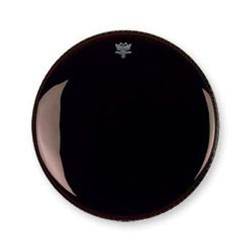 Remo P3-1018-Es - Peau Powerstroke 3 Ebony 18" + Renfort Pour Grosse Caisse