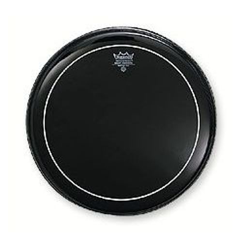 Remo Es-1618-Ps - Peau Ebony Pinstripe 18" Pour Grosse Caisse