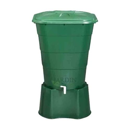 Réservoir carré d'eau en polypropylène de 200 l. Comprend Couvercle + Support. Dimensions: 70x70x82cm. Capacité exacte de 203 l.