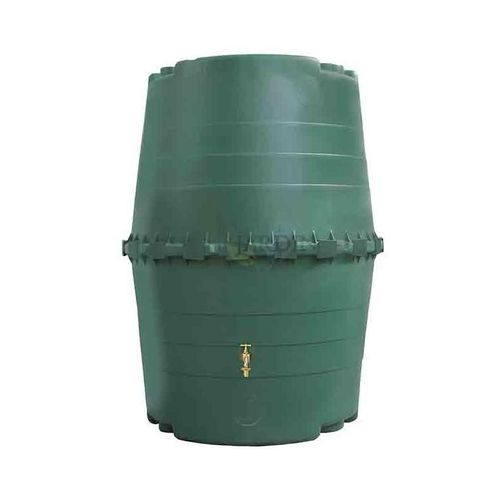 Réservoir en polyéthylène pour l'eau de pluie, 1300 l. Longueur 118cm, largeur 118cm, hauteur 156cm. Récupération d'eau de pluie