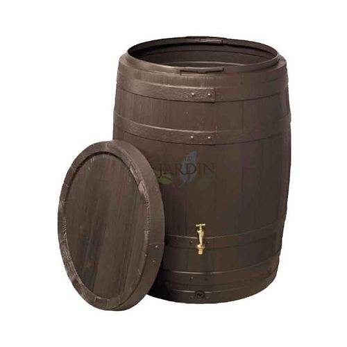 Resérvoir Barrica Imitation fût en bois de 250 litres. Fabriquée en polyéthylène. Diamètre 65 cm, Hauteur 93 cm